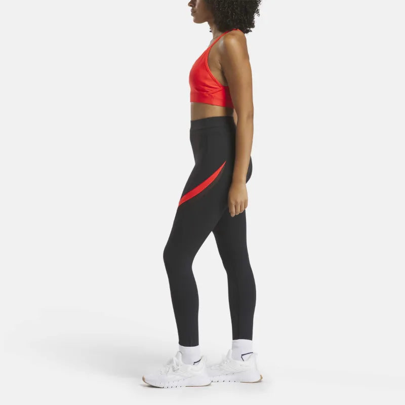 Leggings Lux color-block a vita alta 7/8