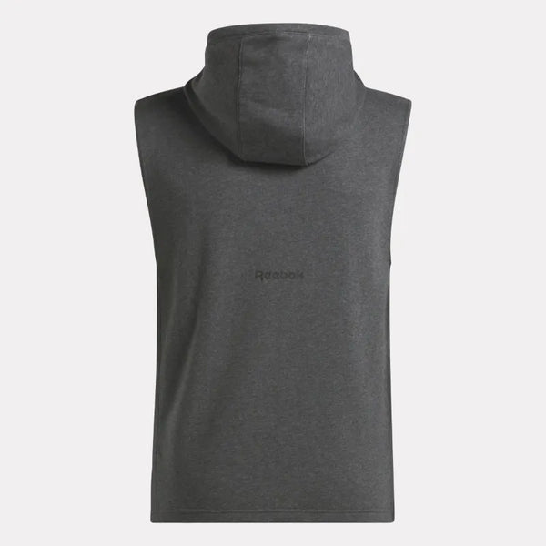 Felpa con cappuccio senza maniche Reebok Basketball