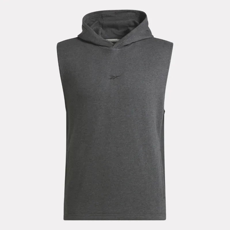 Felpa con cappuccio senza maniche Reebok Basketball