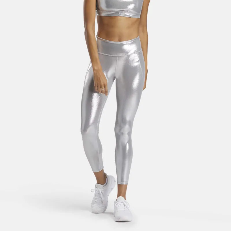 Lux Chrome High-Rise Leggings