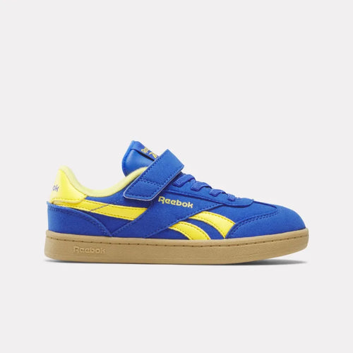Reebok Smash Edge Während Unisex Soccer Turnschuhe in Optimum Blue/Golden  Haze/Reebok Gum