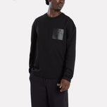 Long Sleeved Leather Pocket Tee