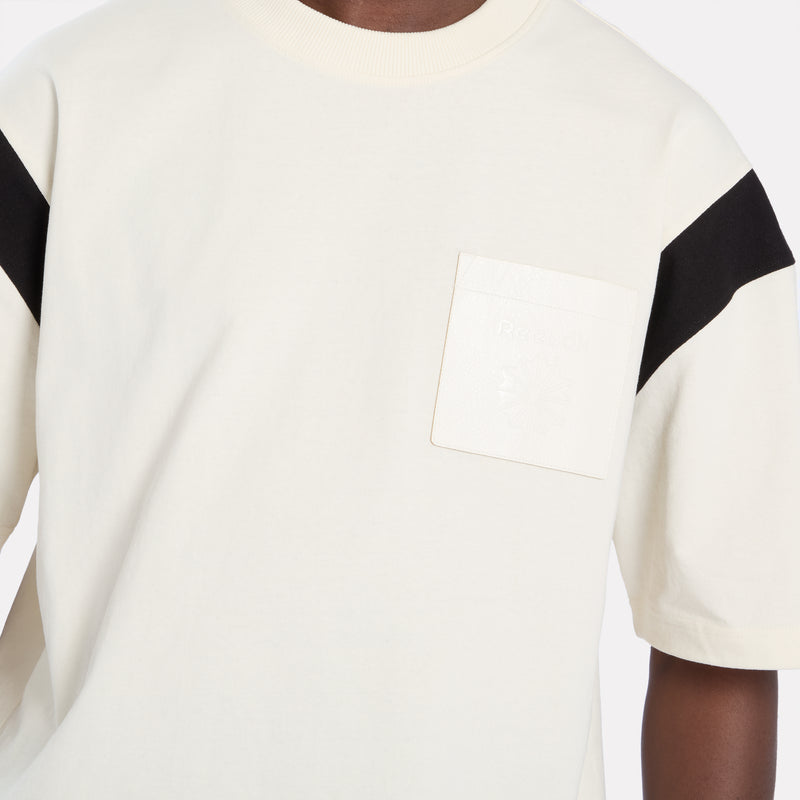 Short Sleeved Contrast Shoulder T-Shirt