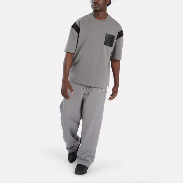 Short Sleeved Contrast Shoulder T-Shirt