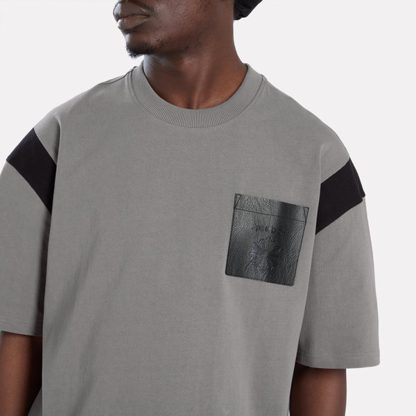 Short Sleeved Contrast Shoulder T-Shirt
