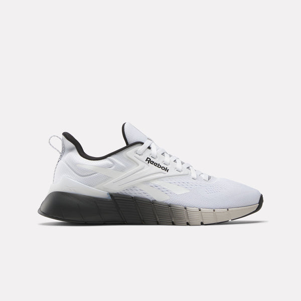 Reebok Nano Gym Mens Running Universal Shoes in White/Black/Moonstone