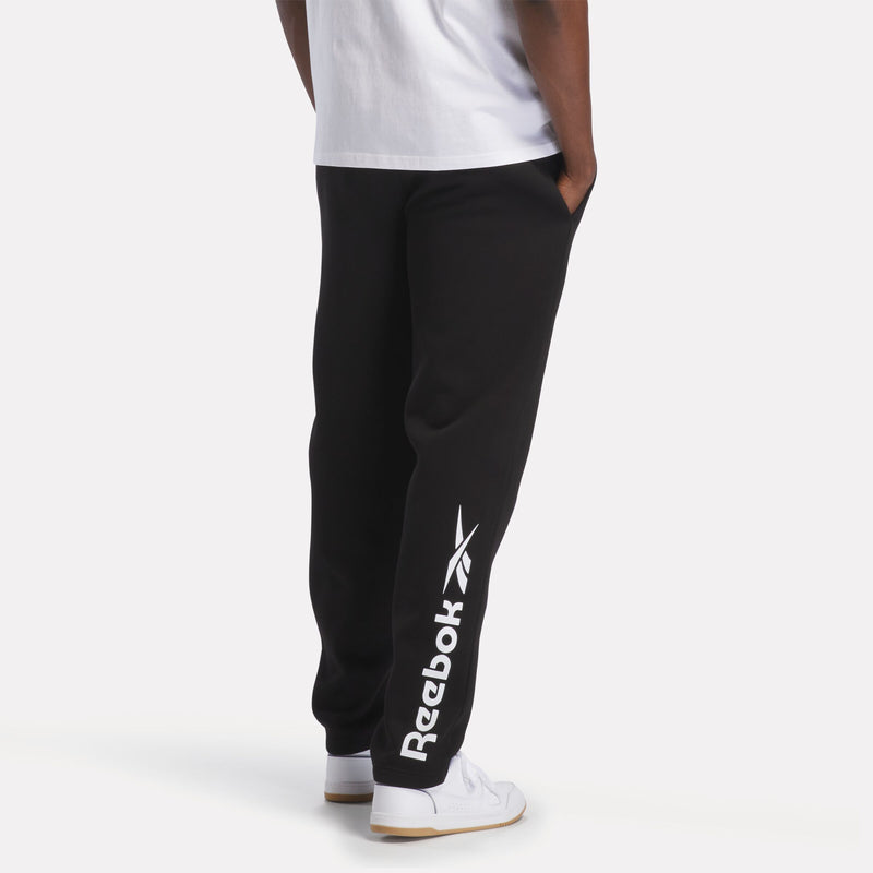 ID Leg Logo Open Hem Fleece Men's Joggers