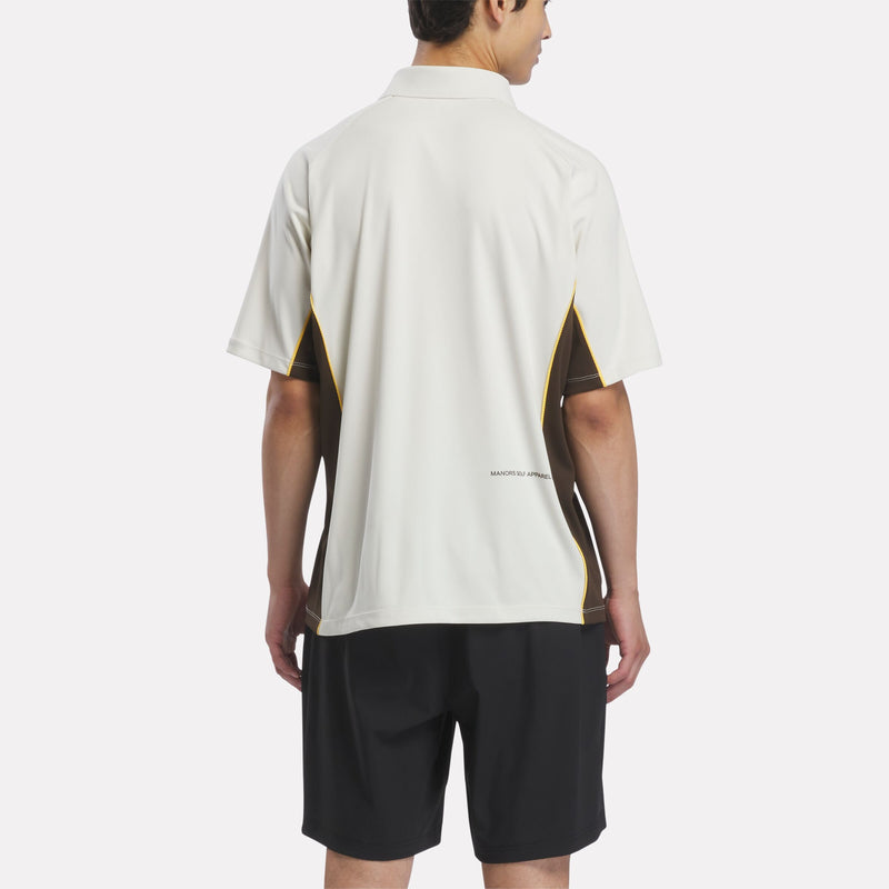 Reebok x Manors återvunnen pikétröja