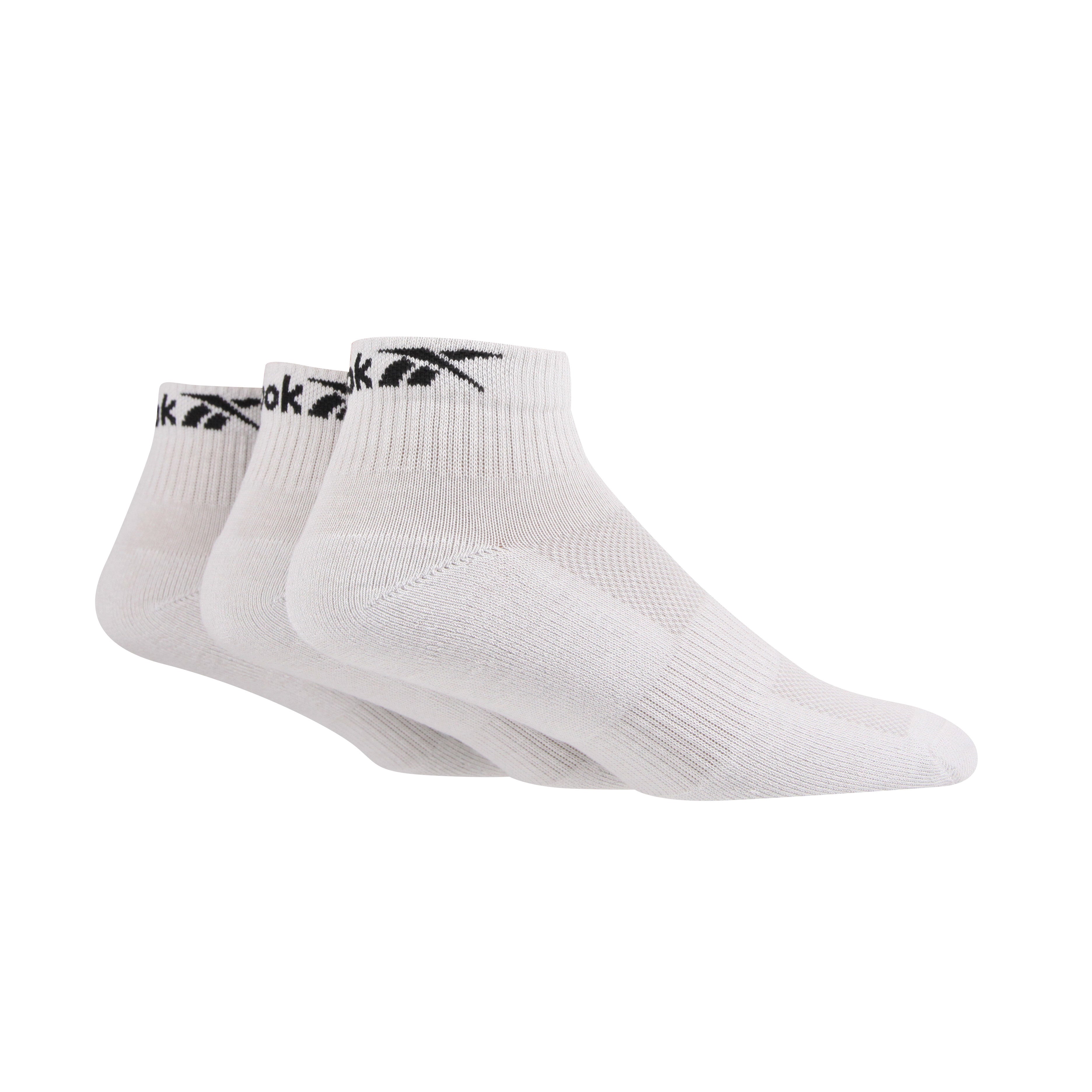 Reebok 3 Pairs Sports Essentials Ankle Socks