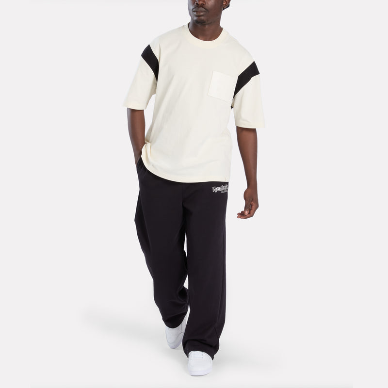 Short Sleeved Contrast Shoulder T-Shirt