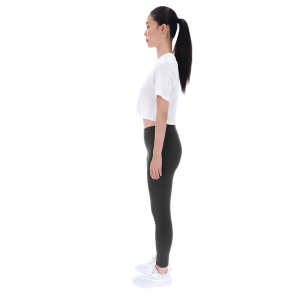 Leggings in cotone con logo Identity